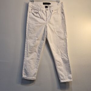 Calvin Klein White Slim Straight Men’s Jeans